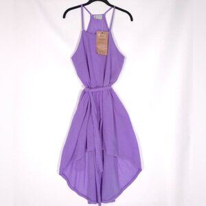 NWT AXKAN TALLER HANDMADE Halter‎ Soft Cuter up Dress WOOL COTTON ONE SIZE